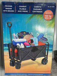 Mac Sports XL Folding Wagon with Brakes