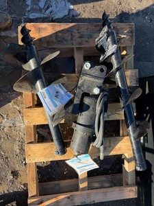 3 Piece Mini Excavator Auger Set