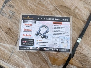 4.75-12T Anchor ShackleG209 LHR-G209