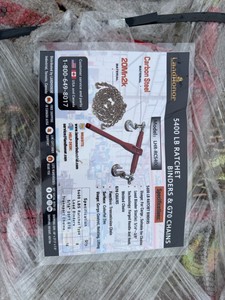 5400 LB Ratchet Binders & G70 Chains LHR-RC5400