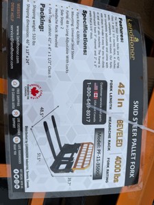 Pallet Fork PF-11-3500G