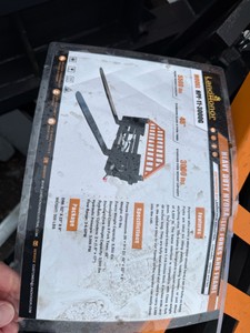 Heavy Duty Hydraulic Forks And Frame HPF-11-3000G