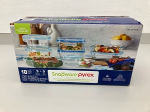 Pyrex Snapware Glass Food Storage Set