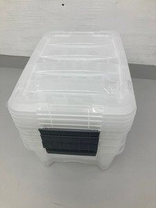 Stackable Plastic Storage Bins