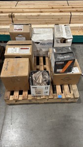 Pallet of Powder Coatings