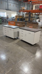 (2) Job Site Rolling Cabinets