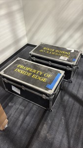 (2) Custom Flight or Road Cases