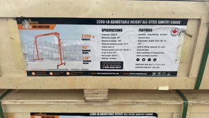 2200-LB adjustable height All-Stell Gantry CraneLandhonor2025UnusedLHR-AGC2200