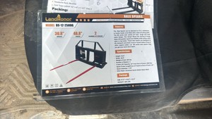 Skid Steer Bale SpearLandhonor2025UnusedBS-12-2500G