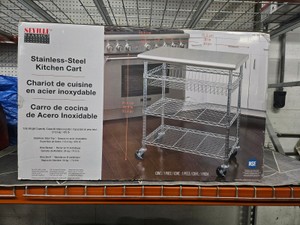 Stainless Steel Kitchen Cart
