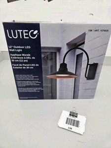 12 Outdoor LED wall light
