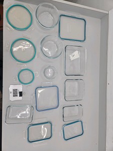 pyrex Glass Tupperware Set 7pc