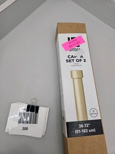 Umbra 2pk Curtain Rods
