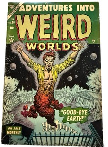 PRECODE Adventures into Weird Worlds #26 - Atlas Comics