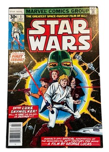 Marvels 1977 Star Wars #1- Newsstand 30c Edition