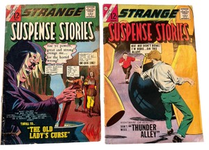 Strange Suspense Stories #69 & #71 - Charlton Comics - 12 Cents