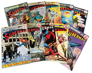 Superman - Collection of 10 DC COMICS - #279, #280, #281, #282, #283, #285, #286, #287, #288, #289