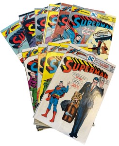 Superman - Collection of 10 DC Comics - #290, #291,#292, #293, #294, #295, #296, #297, #298, #299