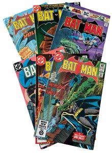 BATMAN - Collection of 6 DC Comics - #276, #296, #340, #344, #347, #368