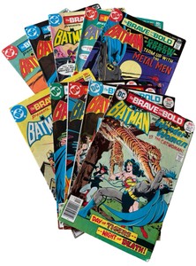 BATMAN - Series of 10 DC Comics - #131, #132, #133, #134, #135, #136, #137, #138, #139, #140