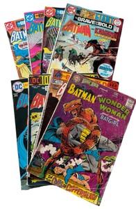 BATMAN - Collection of 8 DC Comics - #78, #97, #114, #119, #120, #185, #186, #191