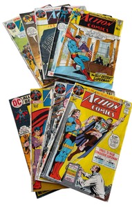 Action Comics - Collection of 9 - #390, #391, #395, #402, #403, #404, #405, #410, #414