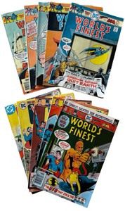 Worlds Finest - Series of 10 DC Comics - #234 - #243