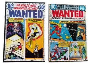 Wanted The Worlds Most Dangerous Villains #1 & #2