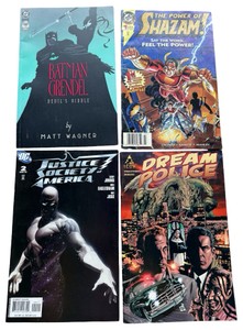 Batman Grendel, The Power of Shazam, Justice Society America & Dream Police