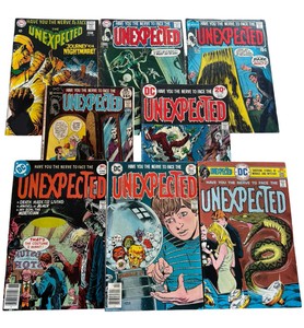 The Unexpected - DC Comics - #108, #122, #125, #131, #149, #172, #177, #179