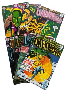 The Unexpected - DC Comics - #104, #106, #108, #110 #111, #112, #113, #117