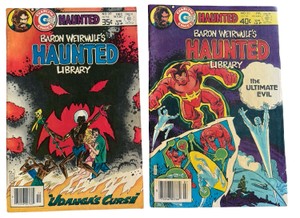 Baron Weirwulfs Haunted Library - Charlton Comics - #39 & #50