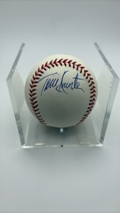 Torii Hunter Autographed Baseball, Minnesota Twins Legend