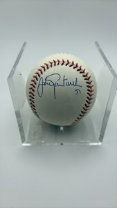 Johan Santana Autographed Baseball Minnesota Twins Legendary Pitcher