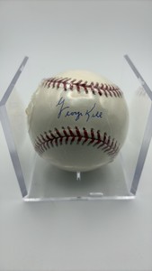 George Kell Autographed Baseball MLB Hall of Famer