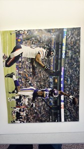 Xavier Rhodes Minnesota Vikings Team Issue Picture 8x10, small tear on side