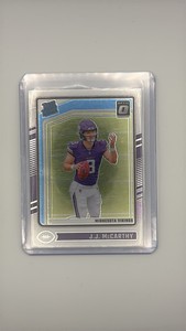 2024 Donruss Optic Rated Rookie J.J. McCarthy Minnesota Vikings