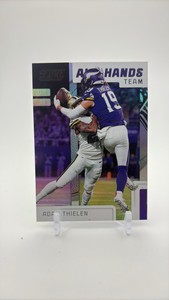 2019 Score All Hands Team Insert Card Adam Thielen Minnesota Vikings
