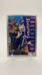2018 Playoff Touchdown Sensation Insert Card Adam Thielen Minnesota Vikings Card
