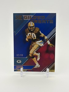 2019 Panini XR Gilded Greats Insert Card James Lofton Serial #d 6299 Green Bay Packers