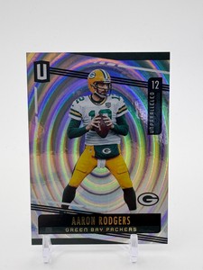 2019 Panini Unparalleled Aaron Rodgers Serial #d 007129 Green Bay Packers