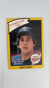 1989 Staring Lineup Kent Hrbek Card Minnesota Twins Legend