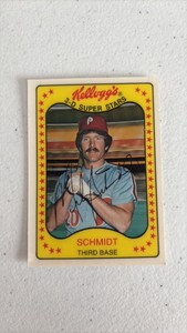 1981 Kelloggs 3D Super Stars Mike Schmidt
