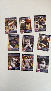Minnesota Twins Minnesota Crime Prevention Association Baseball Cards Team Set
