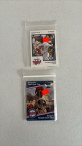 Minnesota Twins FSN and MPCA Issued Card Sets