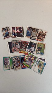Dan Gladden Minnesota Twins Card Lot