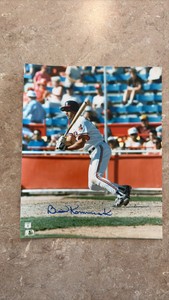 Brad Komminsk Autographed 8x10 Baseball Picture