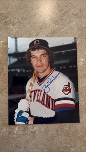 Joe Charbeneau Autographed 8x10 Baseball Picture