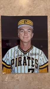 Chuck Tanner Autographed 8x10 Baseball Picture