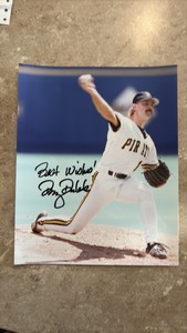 Doug Drabeck Autographed 8x10 Baseball Picture